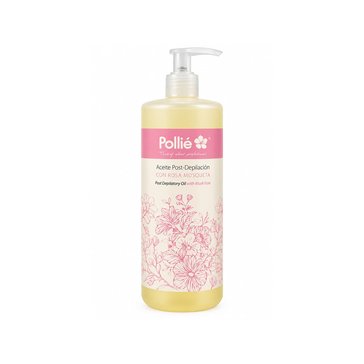 Aceite Post-Depilación con Rosa Mosqueta Pollié 500ml