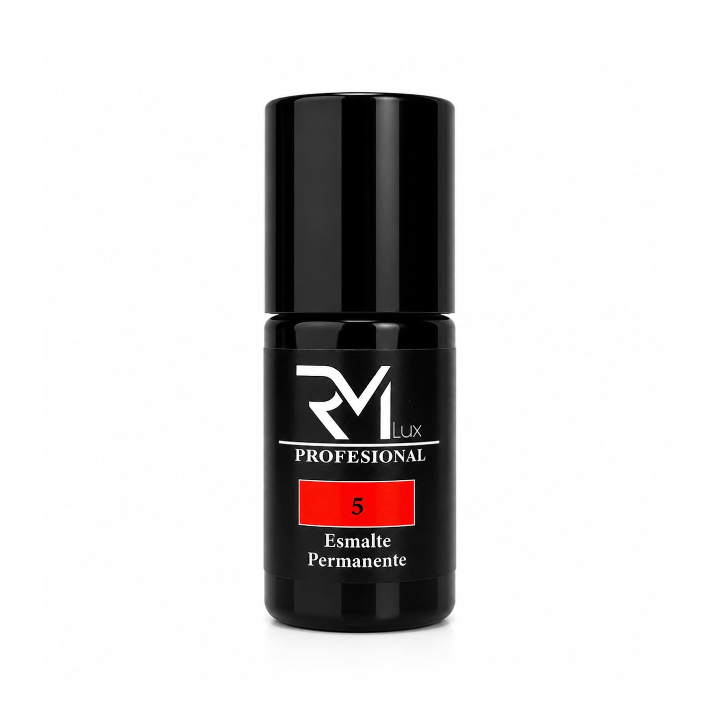 Esmalte Semipermanente Rojo Bermellón Nº5 RM Lux