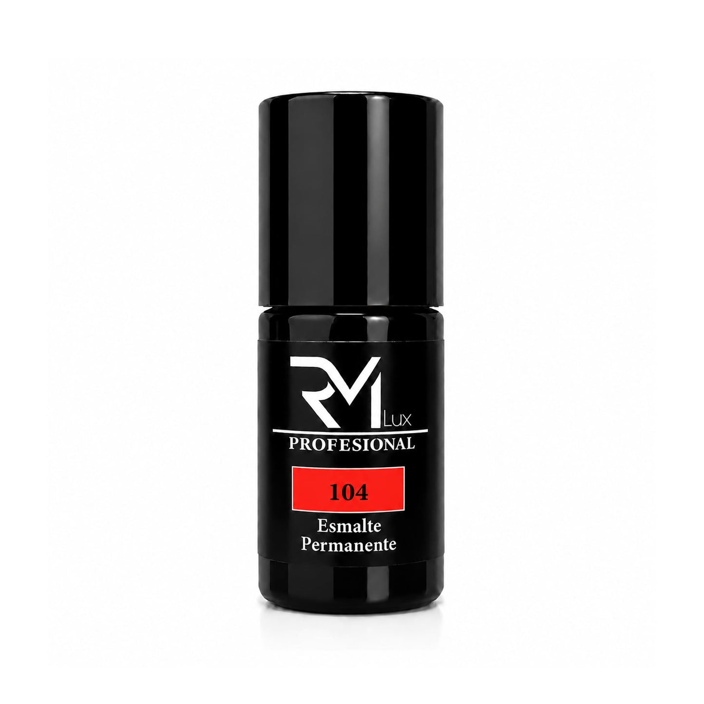 Esmalte Semipermanente Rojo Tomate Nº104 RM Lux