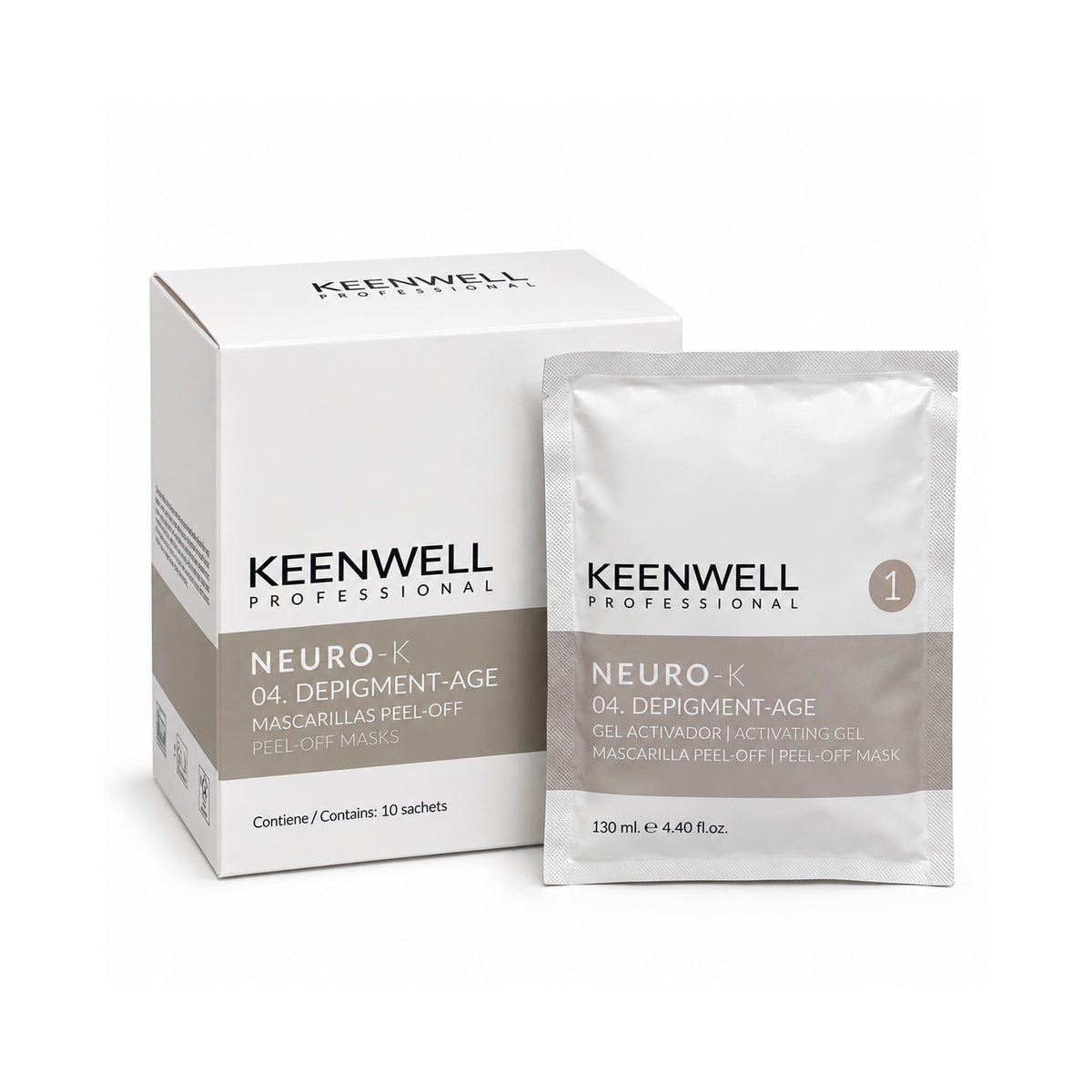 Keenwell Neuro-K Depigment-Age Mascarillas Peel-Off