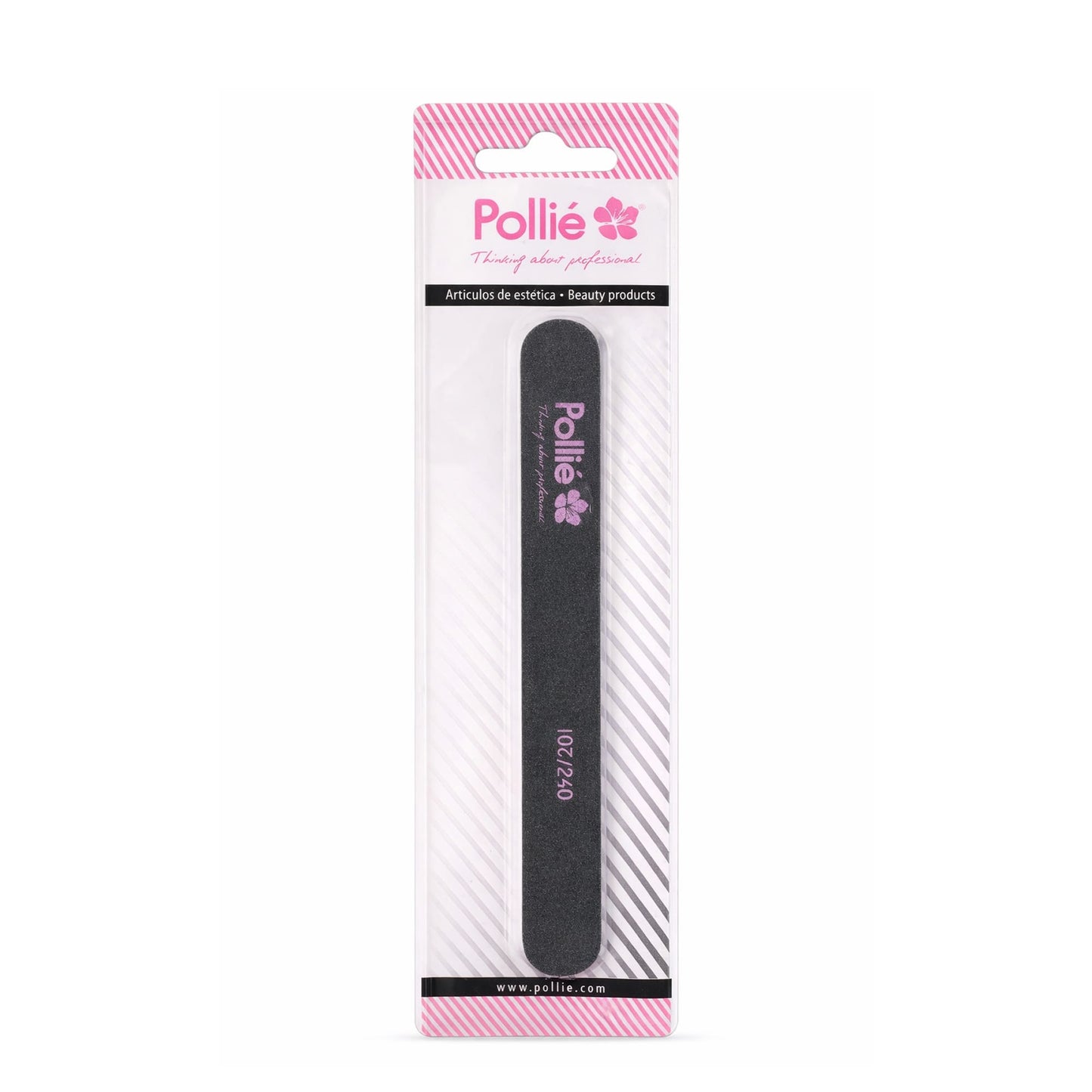 Lima Recta Negra 180/240 Pollié