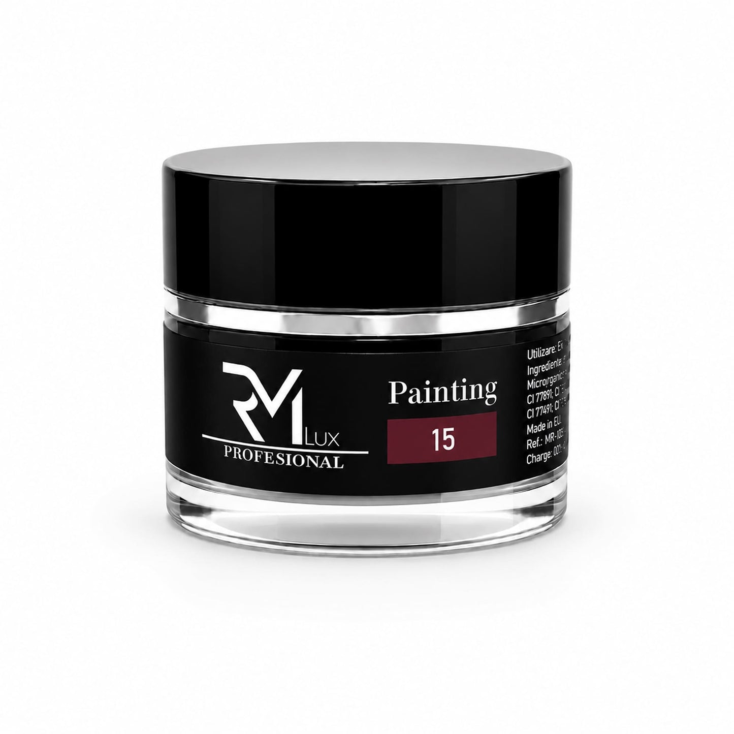 Painting Gel RM Lux Nº15 Burdeos Oscuro