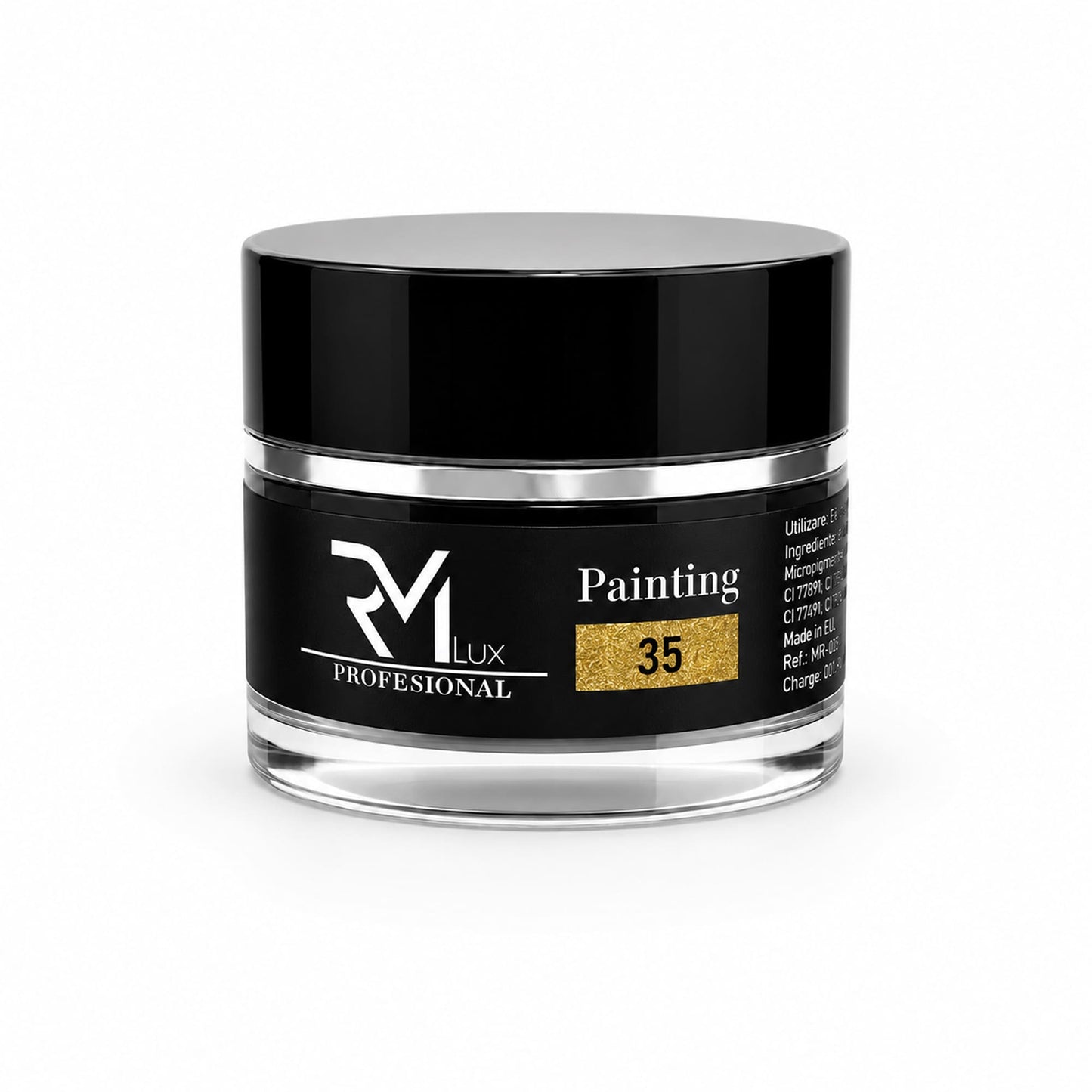 Painting Gel RM Lux Nº35 Oro Glitter