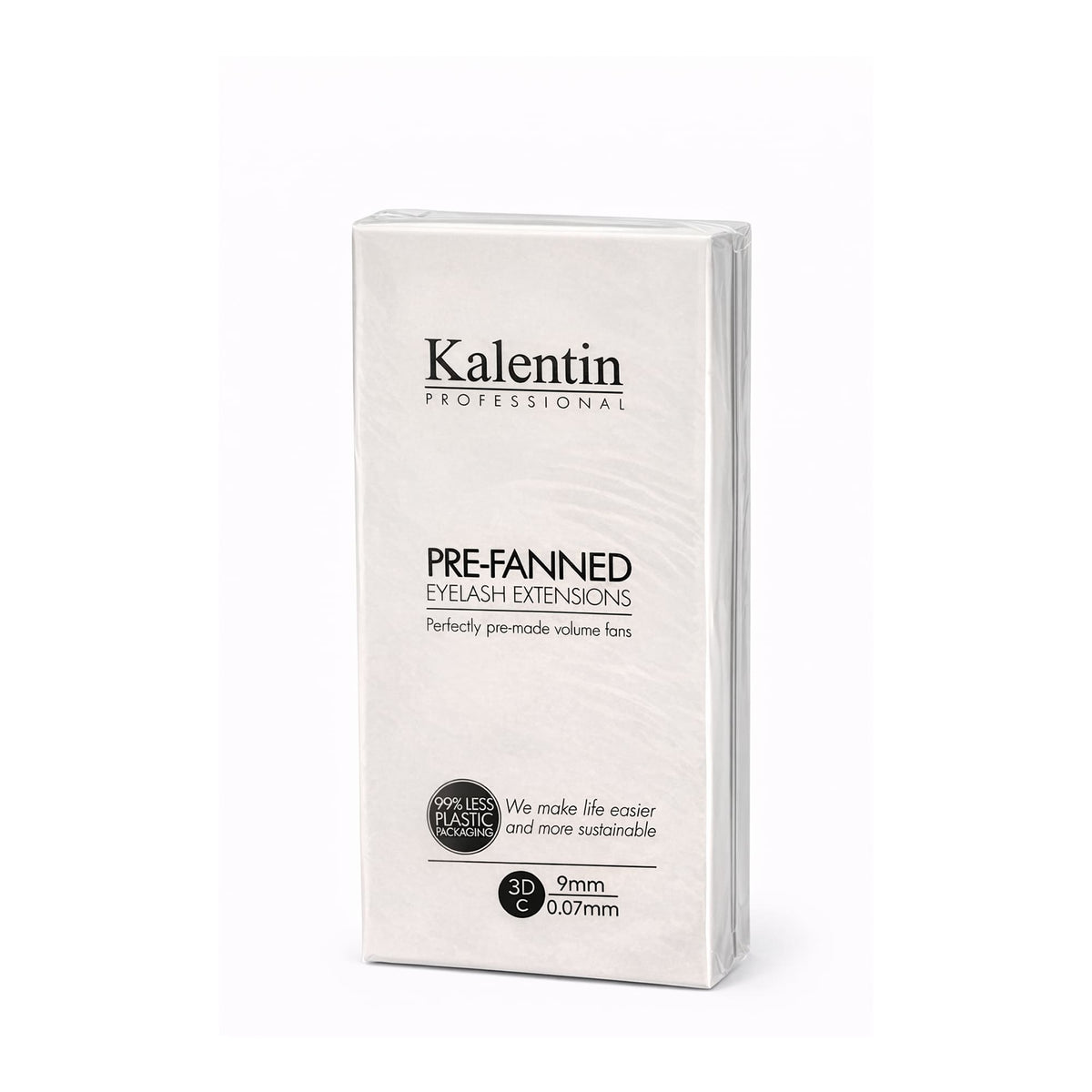 Pestañas Pre-Fanned Kalentin Professional 3D C 0.07 mm