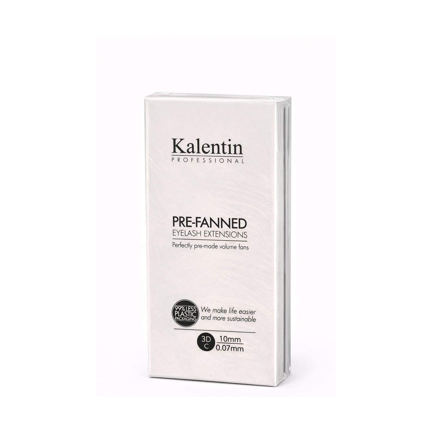 Pestañas Pre-Fanned Kalentin Professional 3D C 0.07 mm