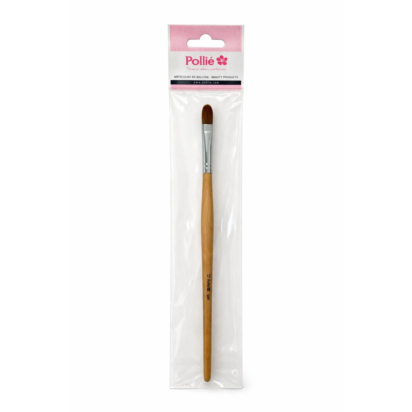 Pincel Lengua de Gato para Gel Nº 12 Pollié