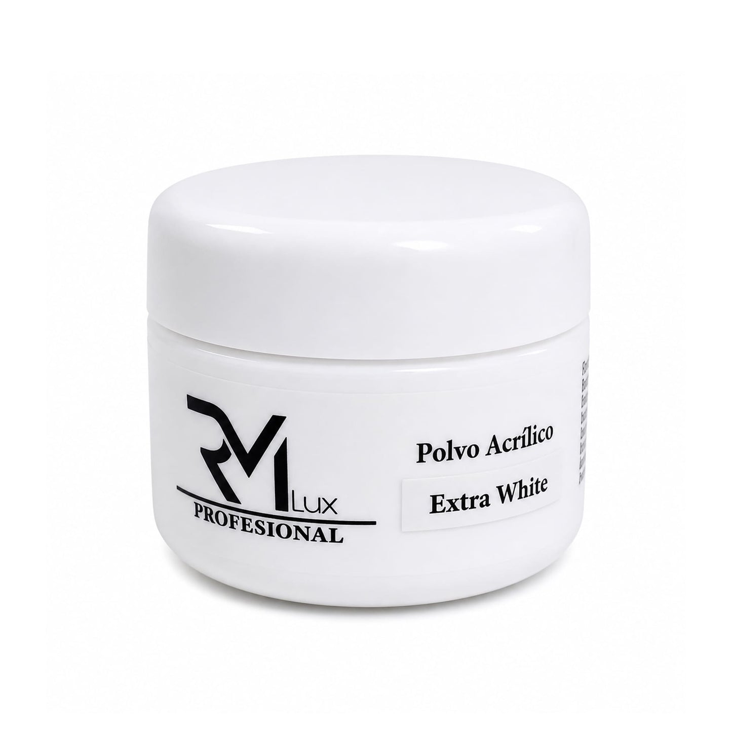 Polvo Acrílico Extra White RM Lux Professional 30 g