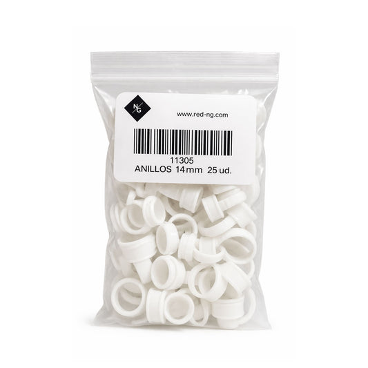 Anillos Portapigmento 14mm 25 Uds