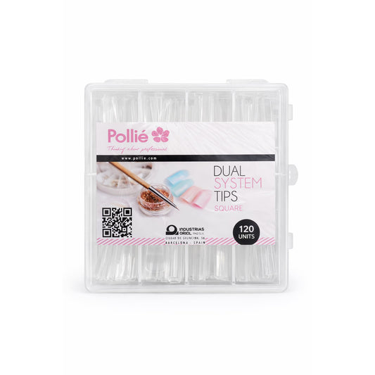 Dual System Tips Reutilizables Pollié Square 120 Uds