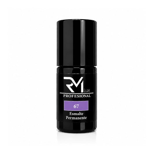 Esmalte Permanente Lila Violeta Nº67 RM Lux