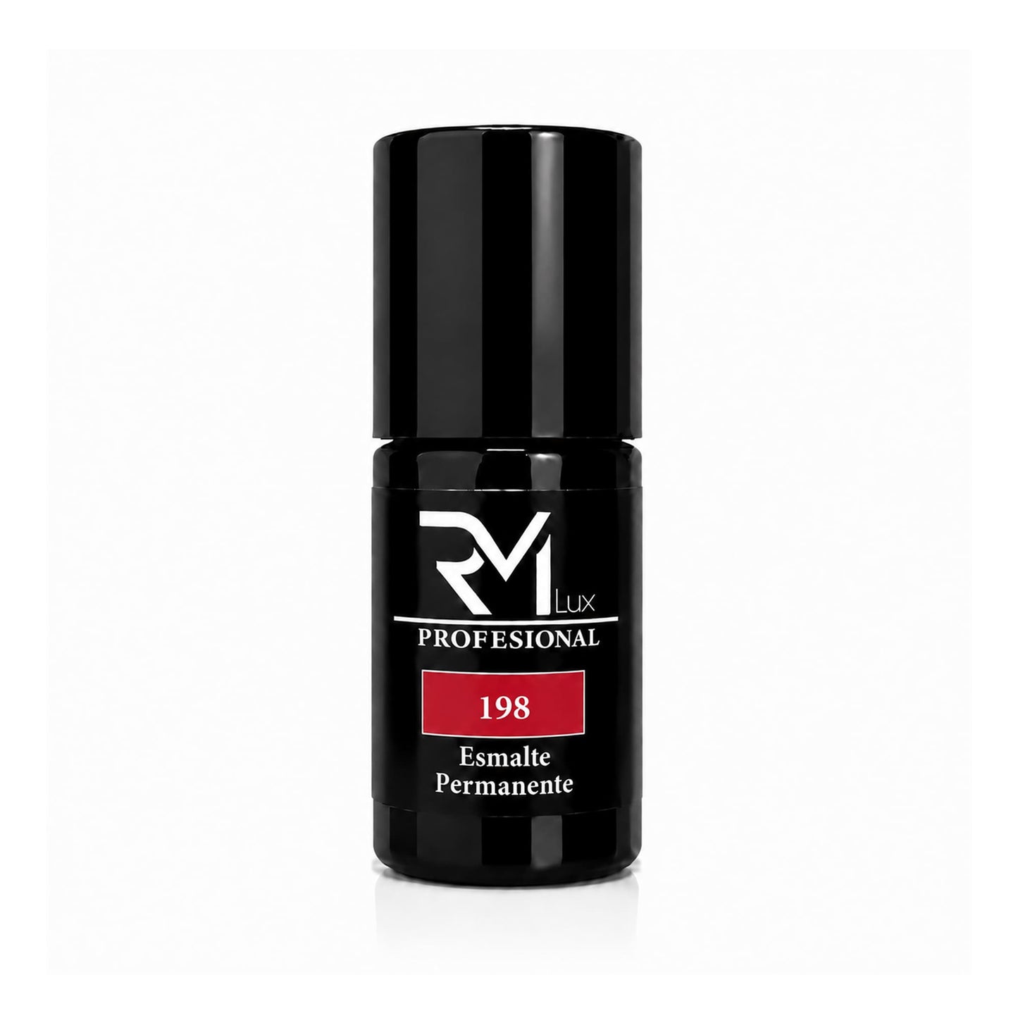 Esmalte Permanente Rojo Intenso Nº198 RM Lux