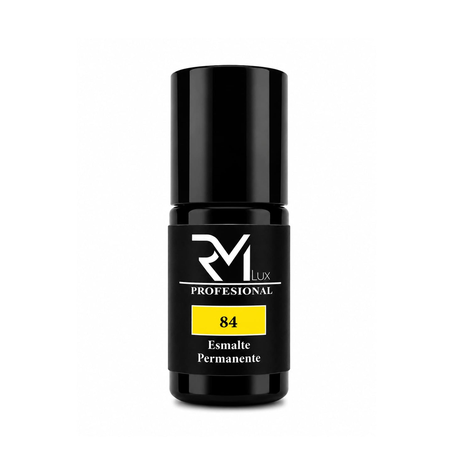 Esmalte Semipermanente Amarillo Intenso Nº84 RM Lux