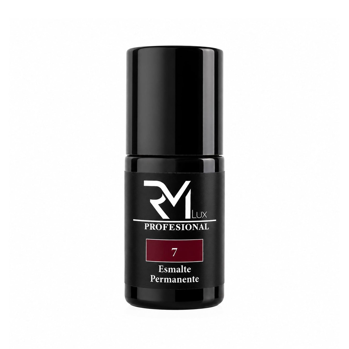 Esmalte Semipermanente Granate Oscuro Nº7 RM Lux