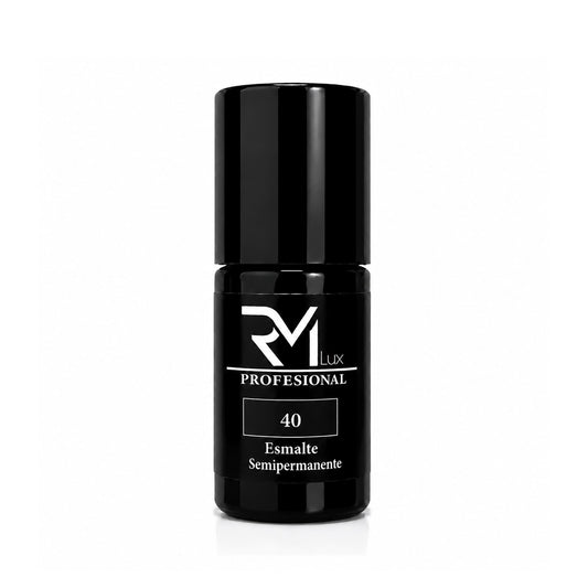 Esmalte Semipermanente Negro Nº40 RM Lux