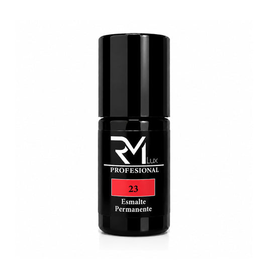 Esmalte Semipermanente Rojo Coral Nº23 RM Lux