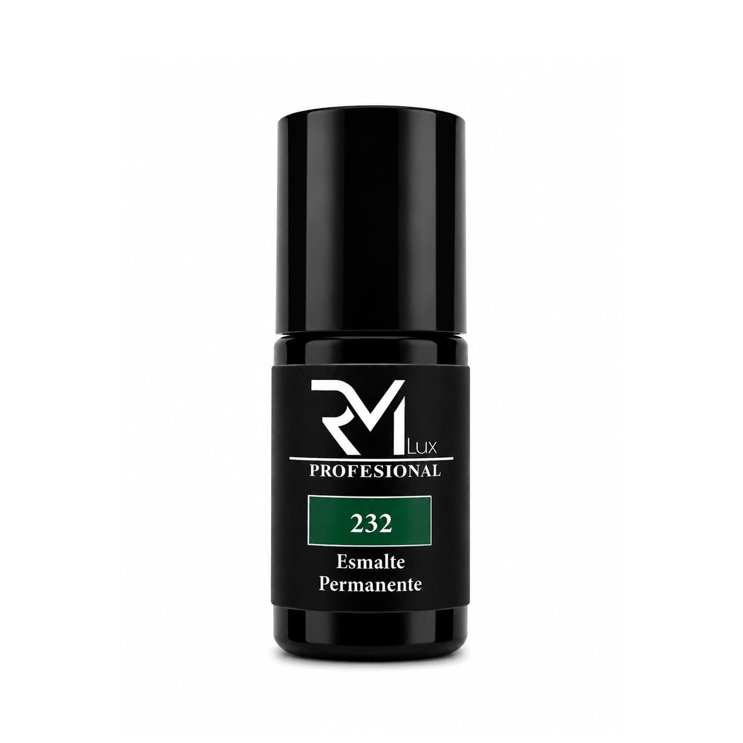 Esmalte Semipermanente Verde Bosque Nº232 RM Lux