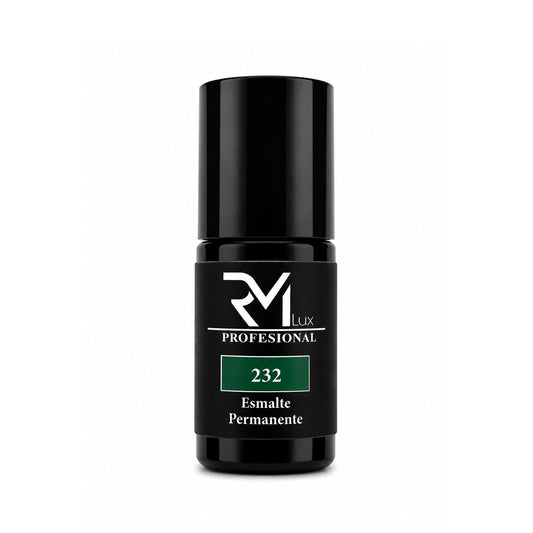 Esmalte Semipermanente Verde Bosque Nº232 RM Lux