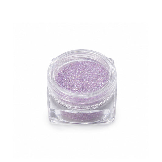 Glitter Fino para Uñas Lila Iridiscente