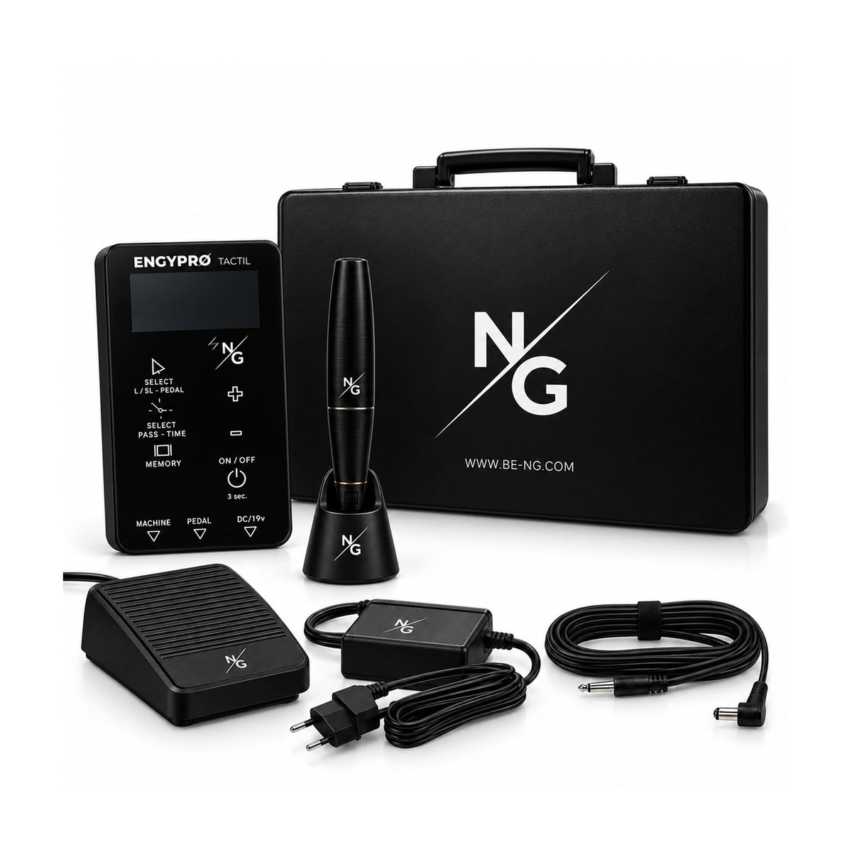 Kit de Micropigmentación Profesional N/G ENGYPRO con Controladora Táctil EKM012