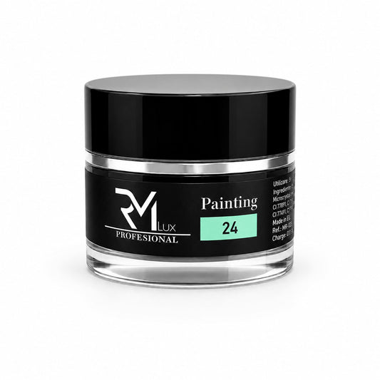 Painting Gel RM Lux Nº24 Verde Agua Pastel