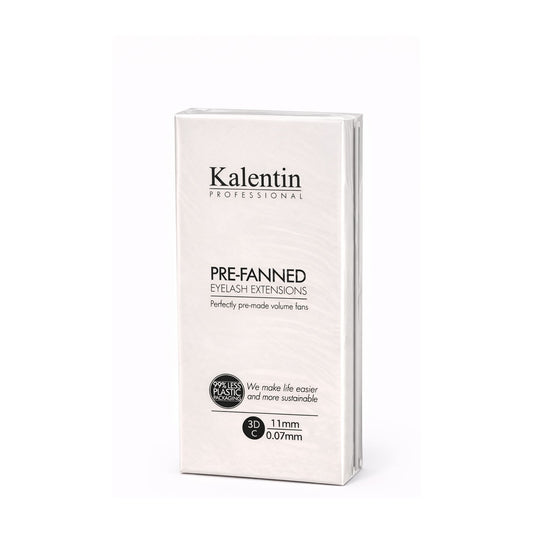 Pestañas Pre-Fanned Kalentin Professional 3D C 0.07 mm
