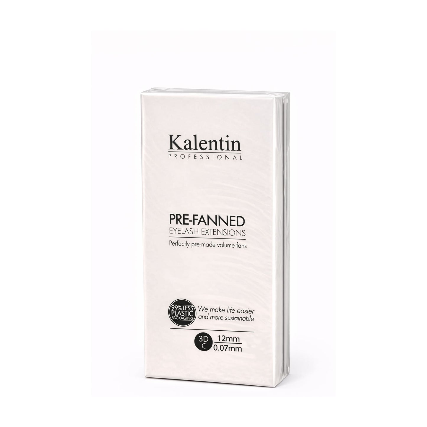 Pestañas Pre-Fanned Kalentin Professional 3D C 0.07 mm