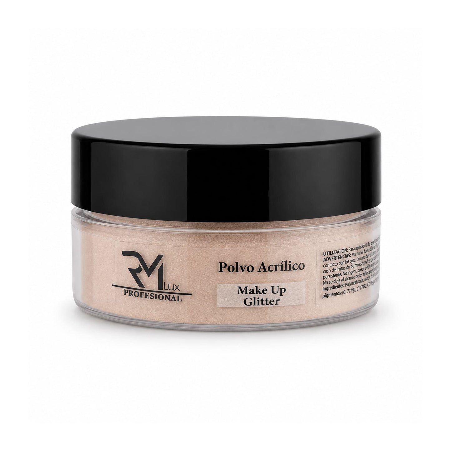 Polvo Acrílico Make Up Glitter 40 g RM Lux