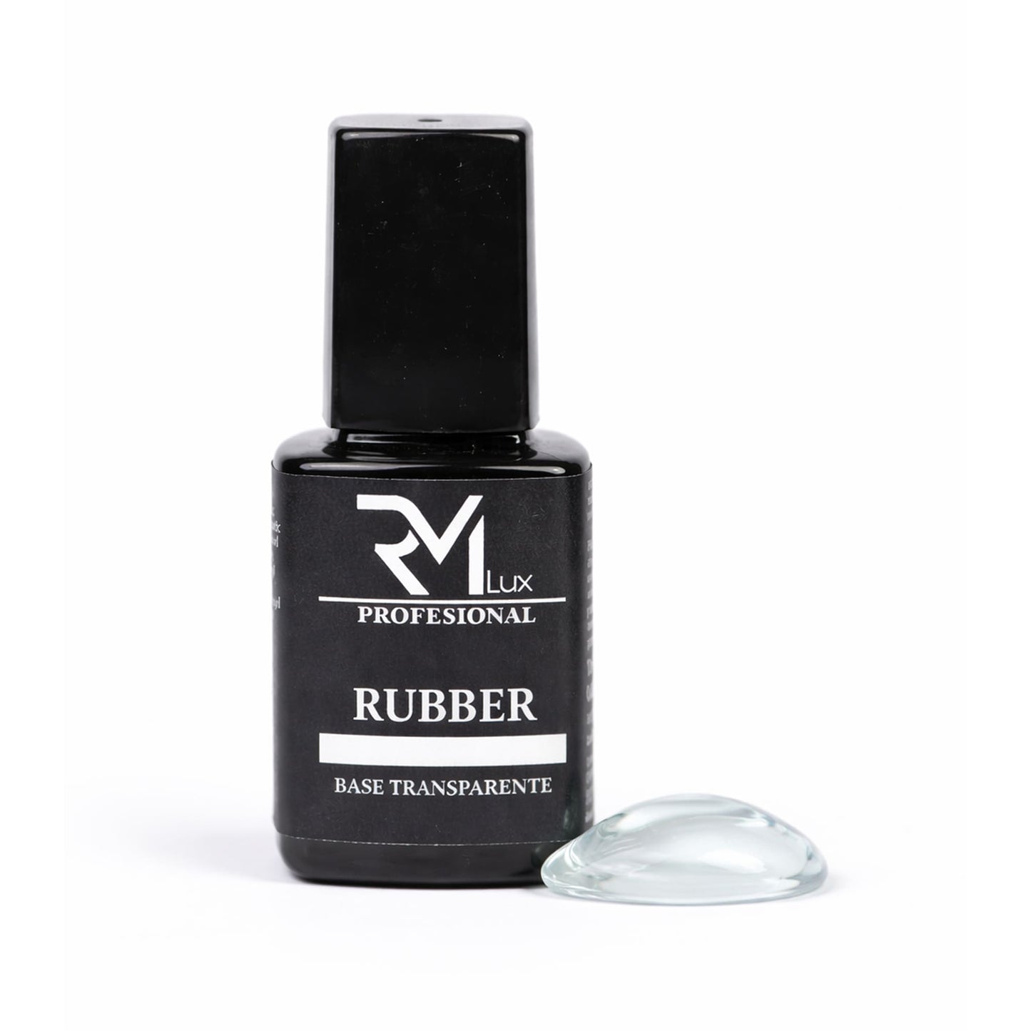 Rubber Base Transparente Profesional RM Lux