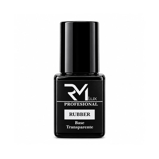 Rubber Base Transparente Profesional RM Lux