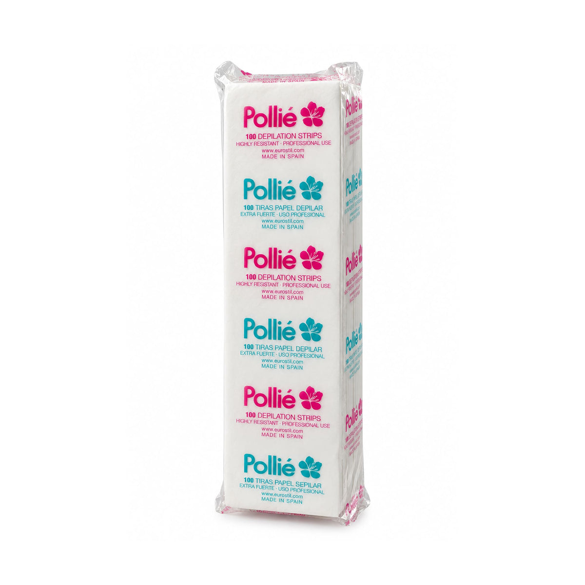 Tiras de Papel para Depilación Extra Fuerte Pollié